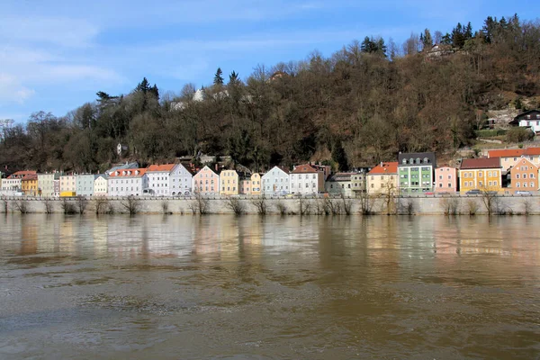 Donauoever Passau — Stockfoto