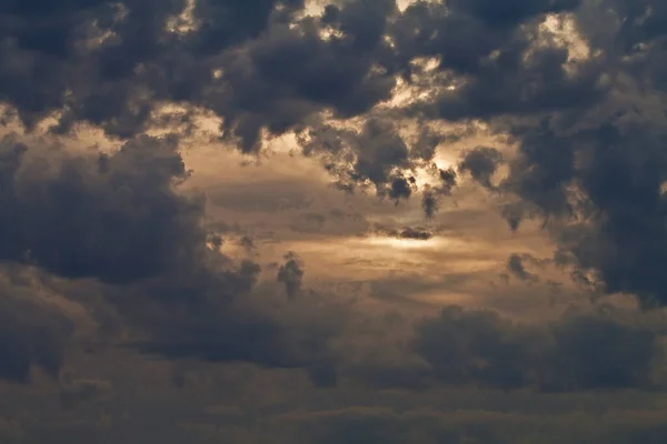 Ciel Avec Nuages Paysage Nuageux Météo — Photo