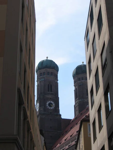 Frauenkirche Monaco — Foto Stock