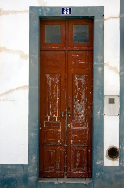 Lagos Portugal Old Door — стоковое фото