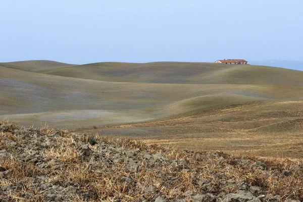 Paisagem Tuscany Crete Senesi Toscana — Fotografia de Stock