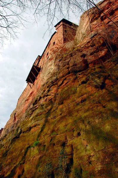 バーワートシュタイン城の城岩 — ストック写真
