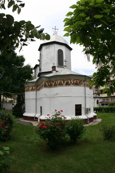 Romania Bucarest Chiesa Spirea Noua — Foto Stock