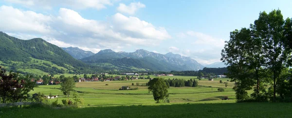 Siberwurz Panorama Vista Alpes — Fotografia de Stock