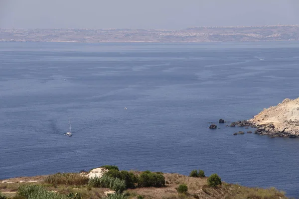 Μάλτα Είναι Ένα Αρχιπέλαγος Στην Κεντρική Μεσόγειο Μεταξύ Της Σικελίας — Φωτογραφία Αρχείου