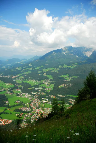 Berchtesgadener土地景观 — 图库照片