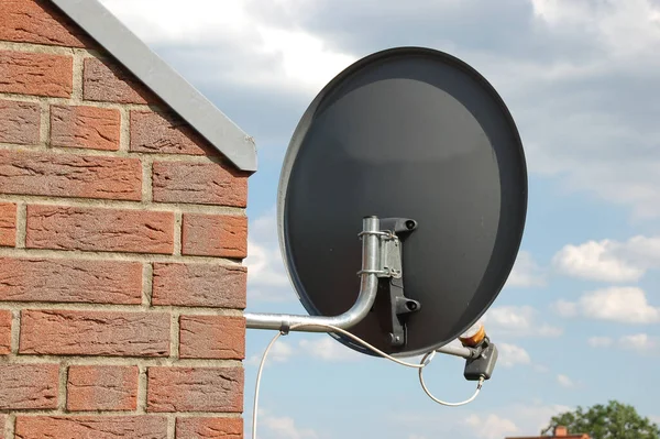 Television Reception Satellite Dish Broadcasting — Stock Photo, Image