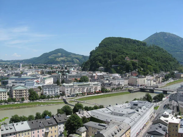 Vista Panoramica Delle Facciate Della Città — Foto Stock