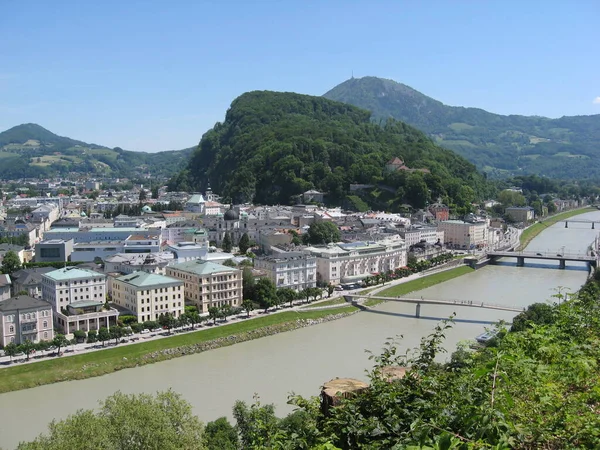 Salzach Salzburger Neustadt — Foto Stock