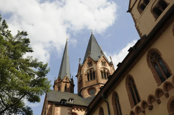 Gelnhausen的圣玛丽教堂 — 图库照片