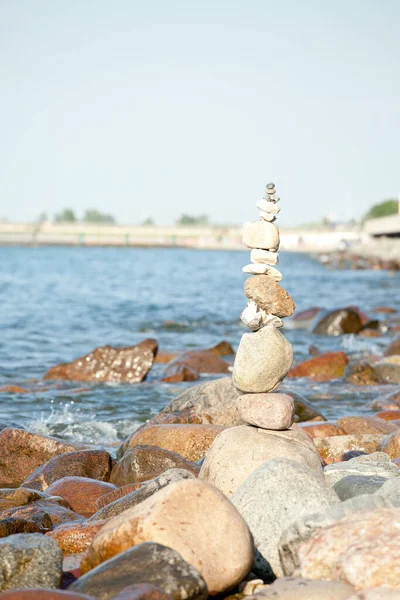 海の石の山 — ストック写真