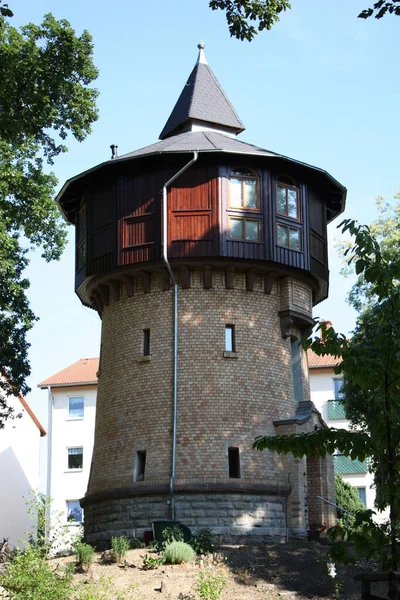 Estação Ferroviária Rathenow Torre Água — Fotografia de Stock