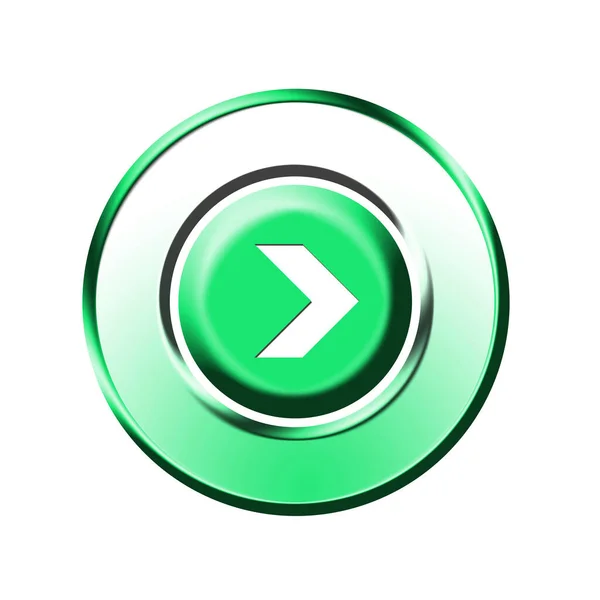 Right Button Graphic Illustration — Stock Photo, Image