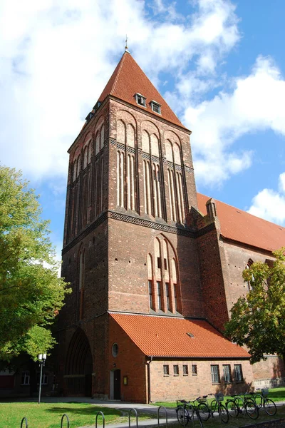 Εκκλησία Του Αγίου Ιακώβου Greifswald — Φωτογραφία Αρχείου