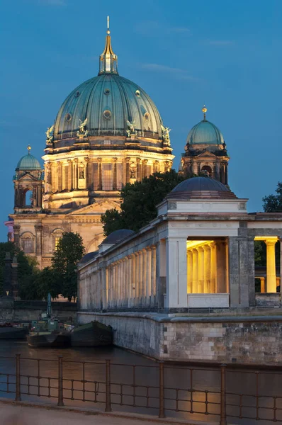 Isla Los Museos Catedral Berlín Tarde — Foto de Stock