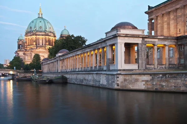 Museum Island Berlin Cathedral Evening — 스톡 사진