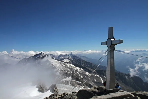 Görkemli Alp Manzarası Manzarası — Stok fotoğraf