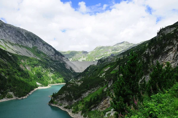 Los Alpes Son Sistema Montañoso Más Alto Extenso Que Encuentra — Foto de Stock