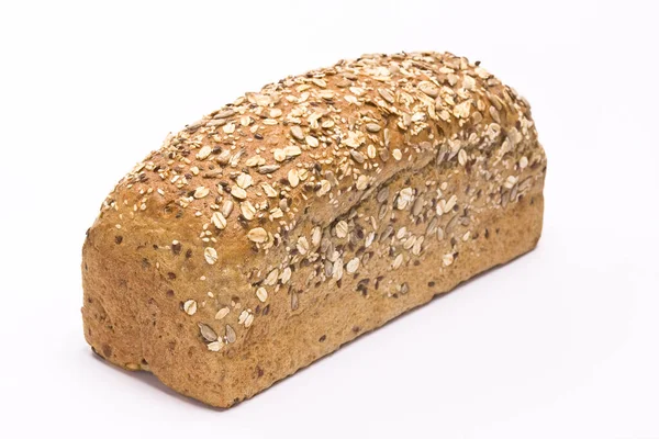 焼き立てパンに装飾 — ストック写真