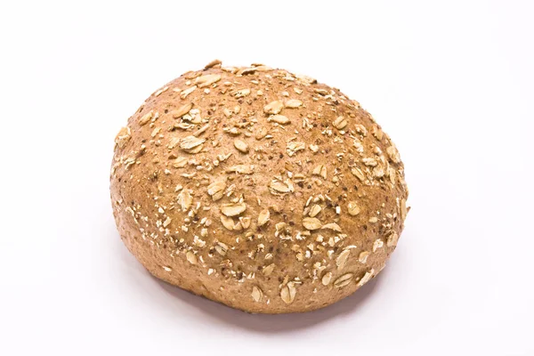 Świeży Smaczny Chleb Białym Tle — Zdjęcie stockowe