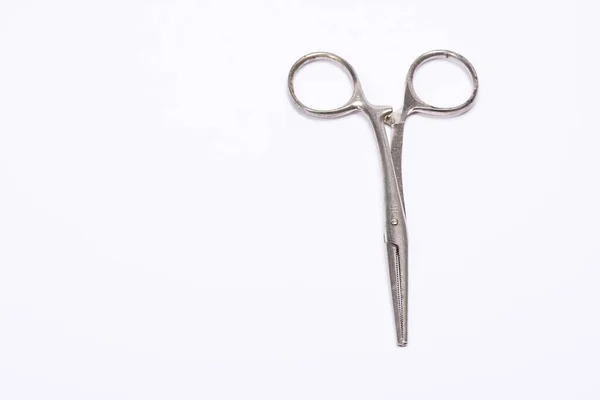 Scissors White Background — Stock Photo, Image