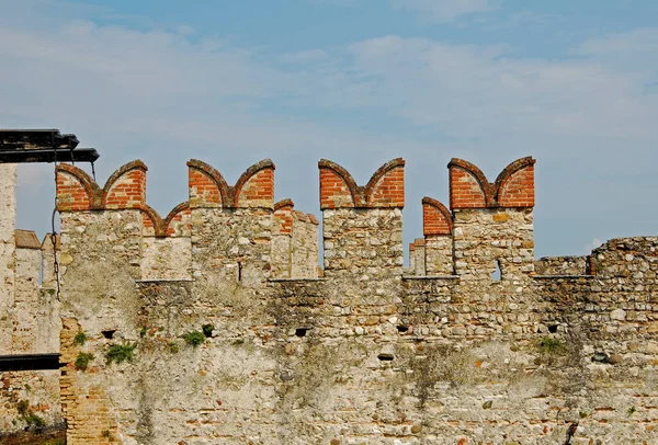 Vue Panoramique Sur Belle Architecture Médiévale Forteresse — Photo