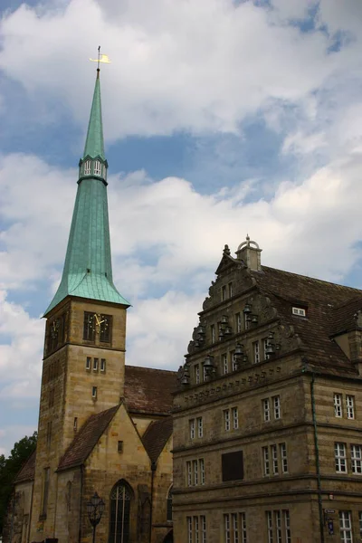 Marknadskyrka Hameln — Stockfoto