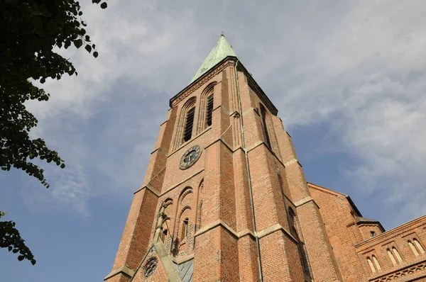 Vue Panoramique Vieille Église — Photo