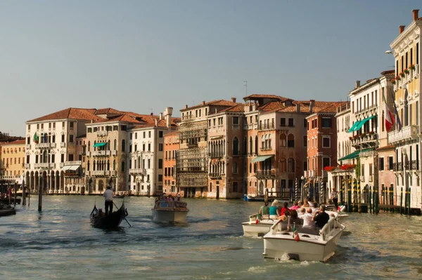 Veneza Capital Norte Região Italys Veneto Construída Mais 100 Pequenas — Fotografia de Stock