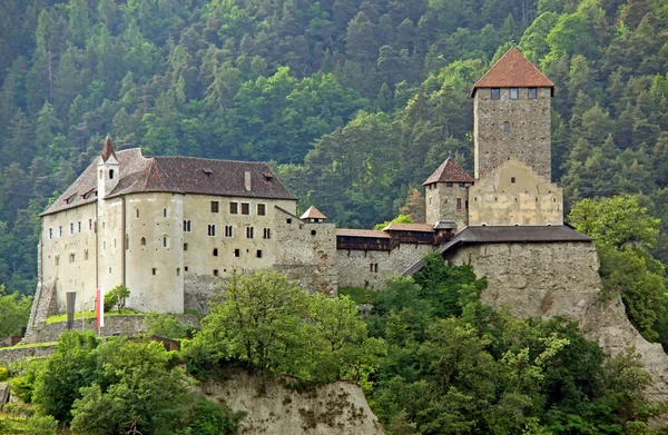 Zamek Tyrol Pobliżu Merano Burggrafenamt — Zdjęcie stockowe