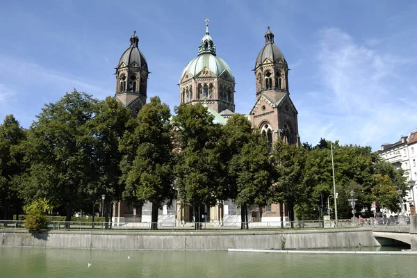 Lukaskirche München — Stockfoto