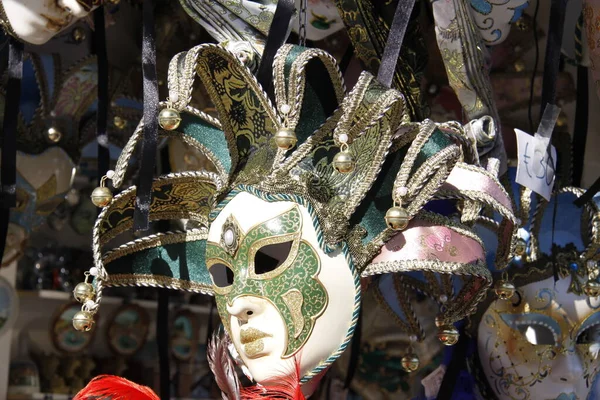 Masques Carnaval Venise Italie — Photo