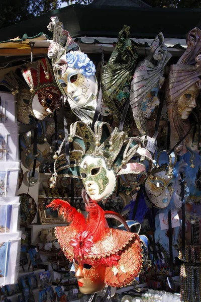 Máscaras Carnaval Venecia Italia — Foto de Stock