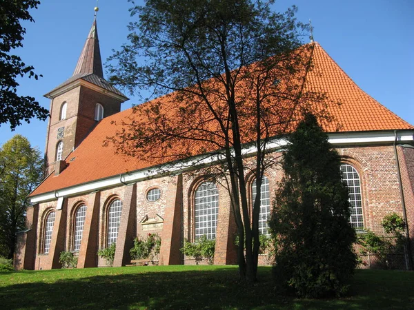 Vacker Utsikt Över Gamla Kyrkan — Stockfoto