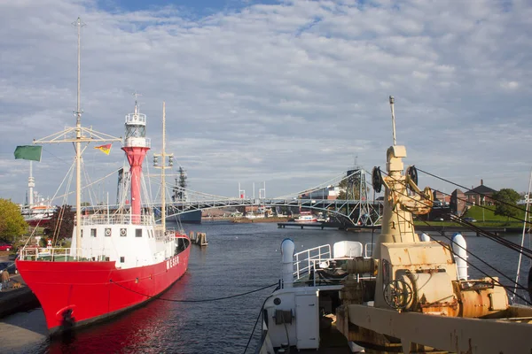 Fireship Weser Wilhelmshaven — Stock fotografie