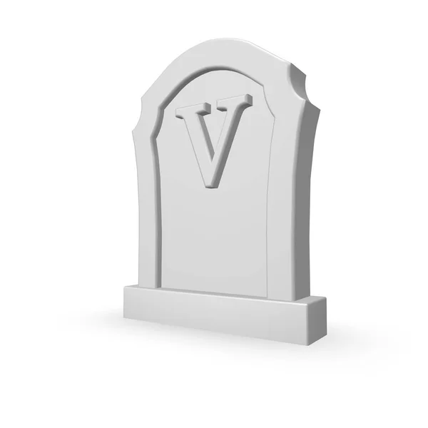 Gravestone Number One — Stock Photo, Image