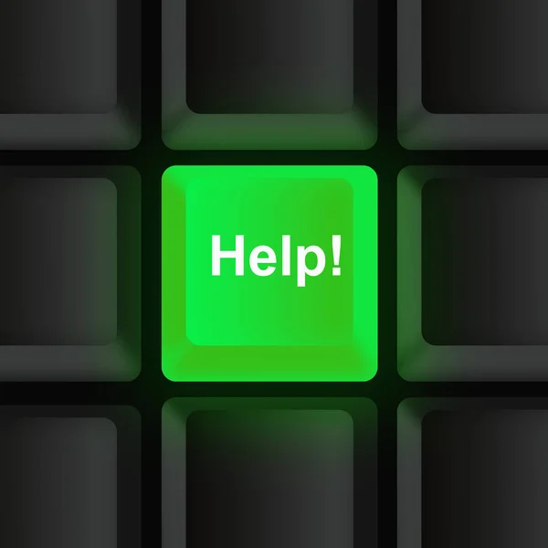 Кнопки Клавіатури Пристрій Комп Ютерного Обладнання — стокове фото