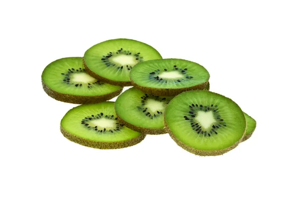 Green Tasty Fruits Kiwi — Stock Photo, Image