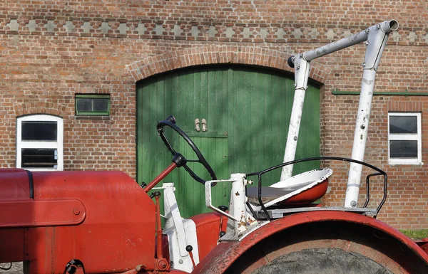 Oude Roestige Industriële Machine — Stockfoto