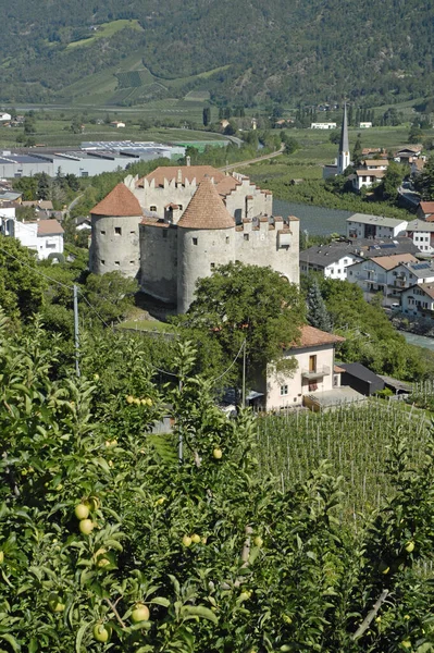 Kastelbell Castle View Tscharser Schnalswaal Kastelbell — Stock Photo, Image