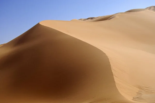 Αμμόλοφος Στη Σαχάρα Λιβύη — Φωτογραφία Αρχείου
