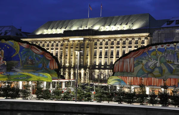 Christmas Market Alster — Stock Photo, Image