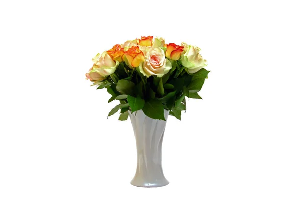 Buquê Rosa Presente Flores — Fotografia de Stock