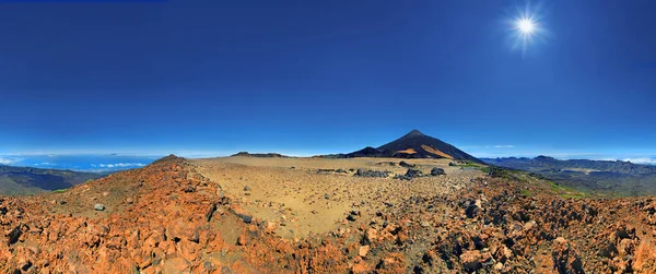 Pico Viejo Con Teide — Foto Stock