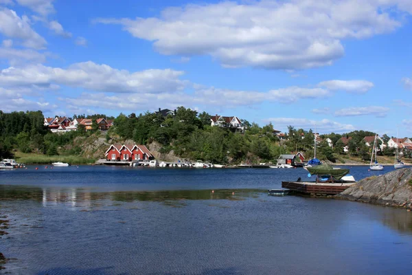 Pequeno Porto Kristiansand Noruega — Fotografia de Stock