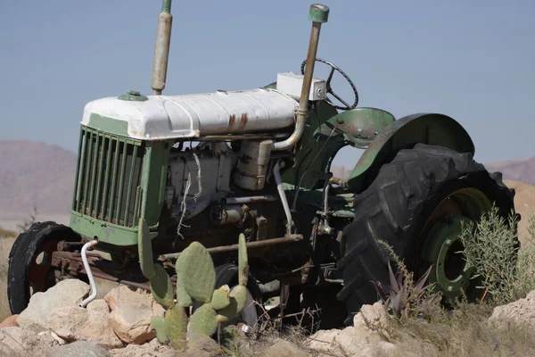 Oldtimer Tractor Namibia — Stock Photo, Image