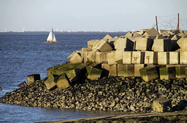Shore Fortifications Cuxhaven — Stock Photo, Image