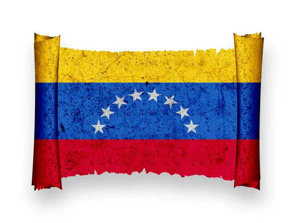 Venezuelská Vlajka Vlajka Země — Stock fotografie