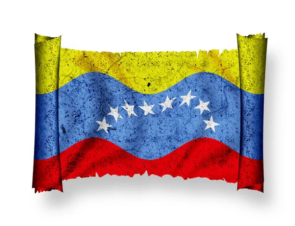 委内瑞拉国旗 国家国旗 — 图库照片