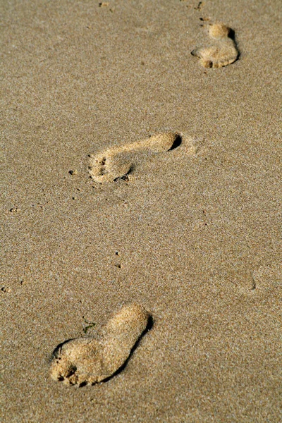Stopy Písku — Stock fotografie